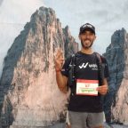 Maxi López completó los 120K de Lavaredo Ultra Trail